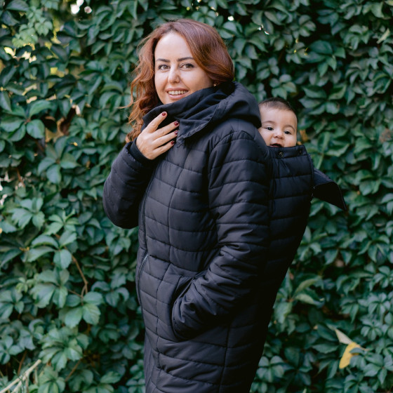 Neko - Babywearing Coat for Front and Back Carry