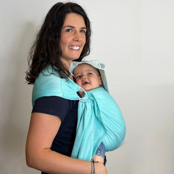 copy of Naturioù R'Sling Blue Pastel - Ring Sling en Mesh