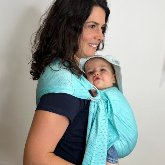 copy of Naturioù R'Sling Blue Pastel - Ring Sling en Mesh