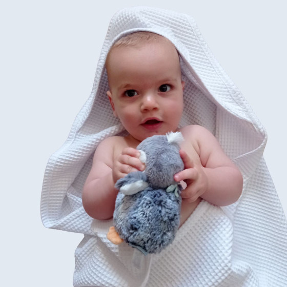 Naturioù Waffle Baby Towel