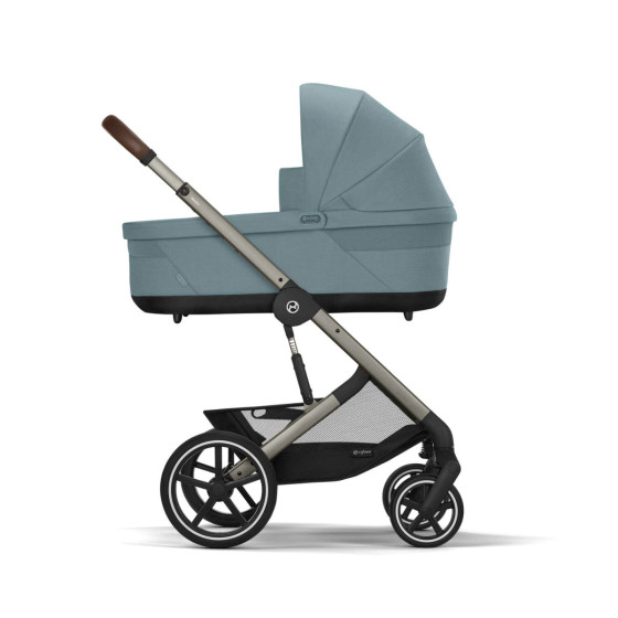 Cybex Balios S Lux 2 - Poussette tout-terrain combinée Stormy Blue