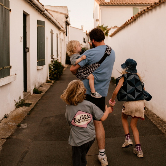 Wildride - Toddler Carrier à Motif Tissé plume