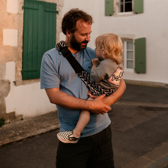 Wildride - Toddler Carrier à Motif Tissé plume