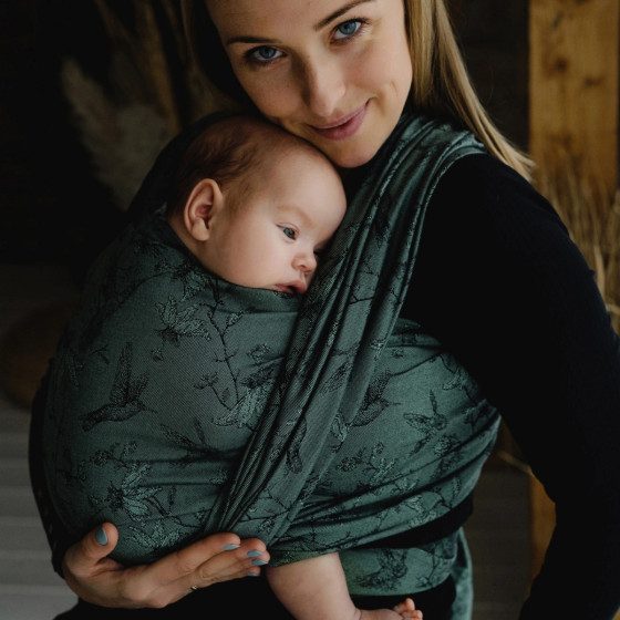 Little Frog Tencel Joy of life baby wrap