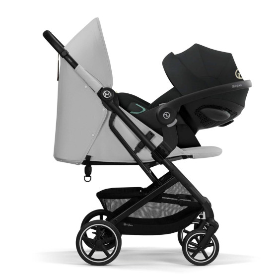 Cybex Beezy - Poussette de voyage compacte citadine Fog grey