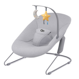 Kinderkraft Calmee - Rocking Chair / Baby Bouncer - Grey