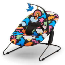 Kinderkraft Calmee - Rocking Chair / Baby Bouncer - Happy Shapes