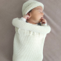 Ma Petite Laine Mon Cocon Premium - Cocon d\'emmaillotage en laine mérinos