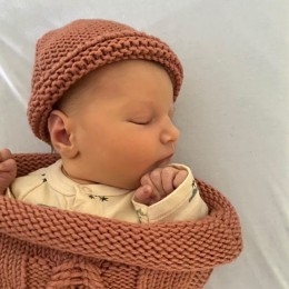 Ma Petite Laine Mon Cocon - Knitted Cocoon Wool Merinos - Terracotta Rosé