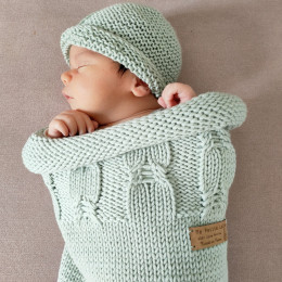 Ma Petite Laine Mon Cocon - Knitted Cocoon Wool Merinos - Vert Laine