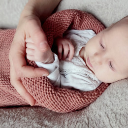 Ma Petite Laine Mon Cocon - Knitted Cocoon Wool Merinos - Terracotta Rosé