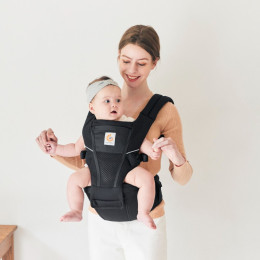 Ergobaby Away Graphite Grey - Baby Carrier - Onyx Noir