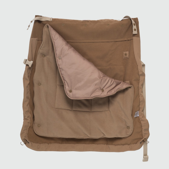 Love and Carry Couverture de Portage toutes saisons en Softshell V2 Camel