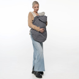 Love and Carry Couverture de Portage toutes saisons en Softshell Noir - Grey