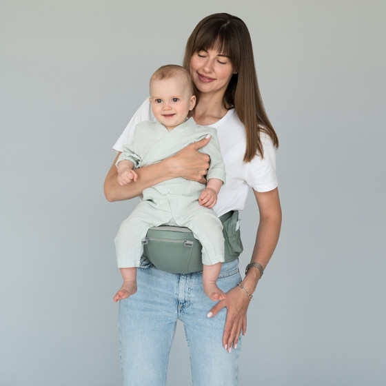 Love and Carry Hip Seat - baby carrier 6-en-1