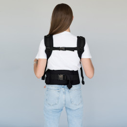 Love and Carry Hip Seat - baby carrier 6-en-1 - Black