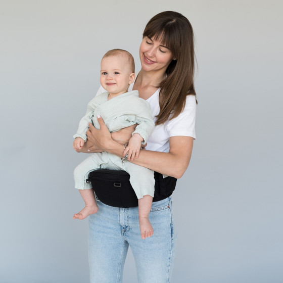 Love and Carry Hip Seat - baby carrier 6-en-1