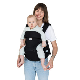 Love and Carry Hip Seat - baby carrier 6-en-1 - Black