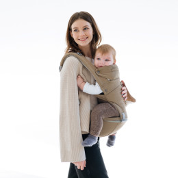 Love and Carry Hip Seat - baby carrier 6-en-1 - Beige foncé