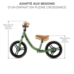 Kinderkraft Space Metal Draisienne - Green