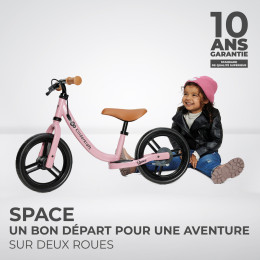 Kinderkraft Space Metal Draisienne - Pink