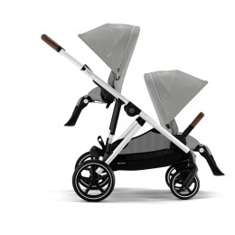 Cybex Gazelle S 2 - Poussette double évolutive - Stone Grey