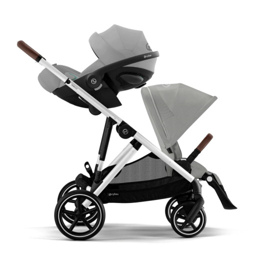 Cybex Gazelle S 2 Stone Grey - Poussette double évolutive