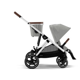 Cybex Gazelle S 2 - Twin pram - Stone Grey
