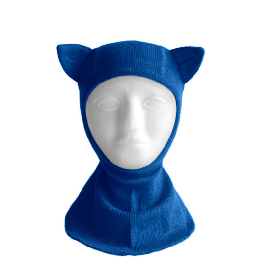 ManyMonths Elephant Hood with Kitty Ears UNiQUE - Cagoule Chat en laine mérinos