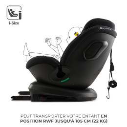 KinderKraft Xpedition 3 i-Size Car Seat - Black