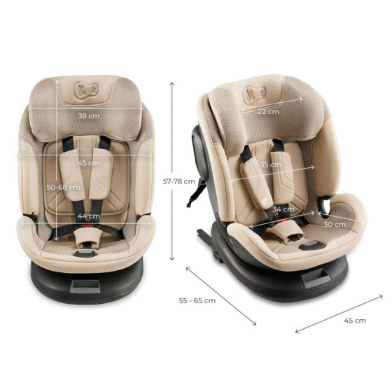 KinderKraft Xpedition 3 i-Size - Siège Auto Pivotant Kinderkraft