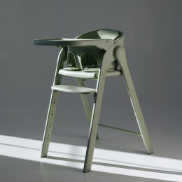 Love and Carry - Chaise haute 3 en 1 FLEX blanc et mint