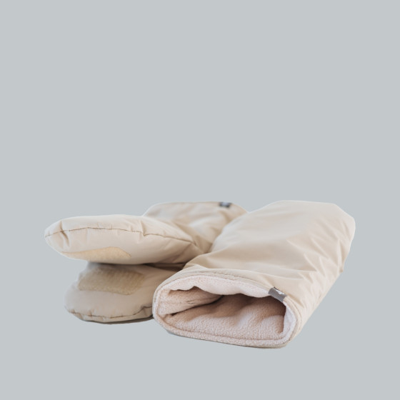 Love and Carry - Moufles d'hiver pour poussette beige