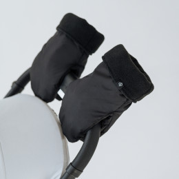 Love and Carry - winter mittens for strollers - Black