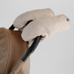 Love and Carry - winter mittens for strollers - Beige