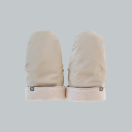 Love and Carry - winter mittens for strollers - Beige