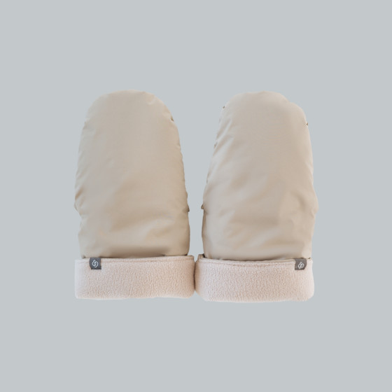 Love and Carry - Moufles d'hiver pour poussette beige