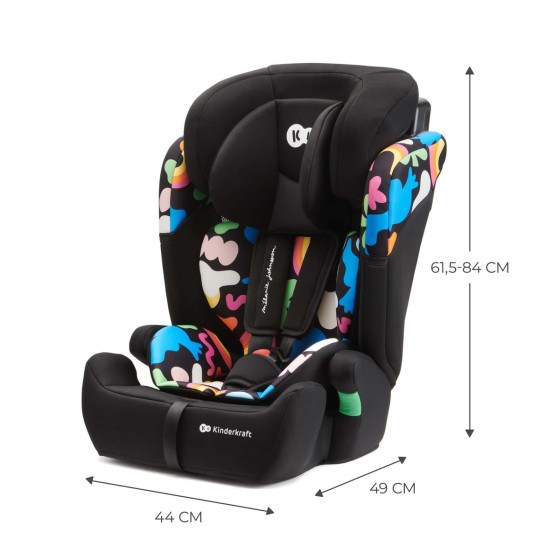 Kinderkraft Siège auto Comfort Up I -Size 76-150 cm HAPPY SHAPES