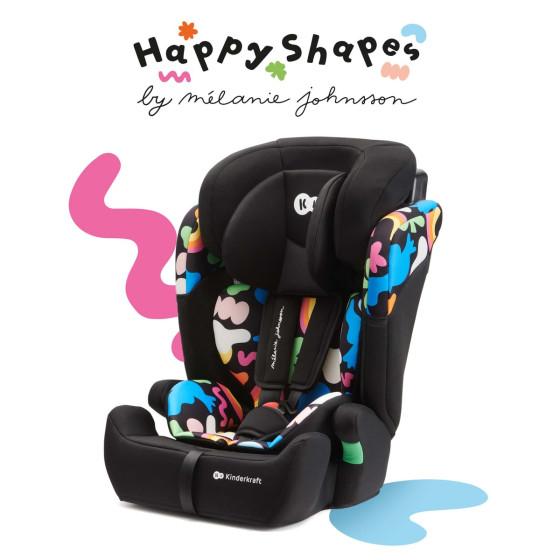 Kinderkraft Siège auto Comfort Up I -Size 76-150 cm HAPPY SHAPES