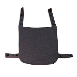 Naturioù Baby Hood for Guizy baby carrier - Gris marin