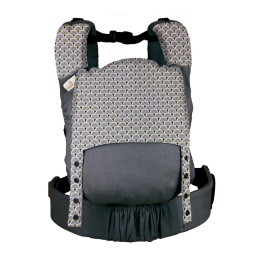 Guizy Couture - teething pads and baby hood for Guizy baby carrier - Art Déco