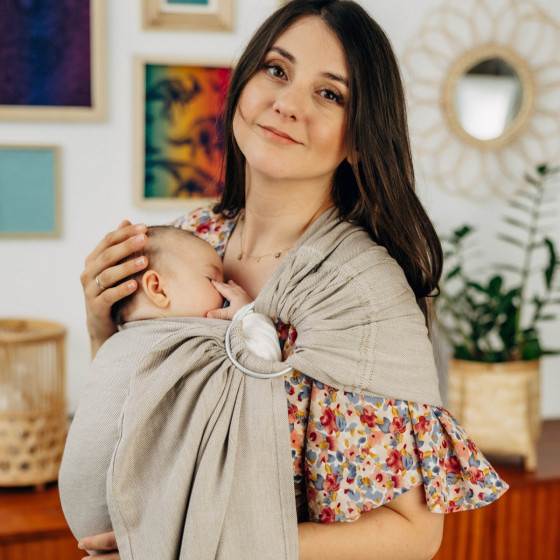 Lennylamb Sling Peanut Butter - Écharpe de Portage Sling Lennylamb Lennylamb Sling Peanut Butter - Écharpe de Portage Sling Lennylamb