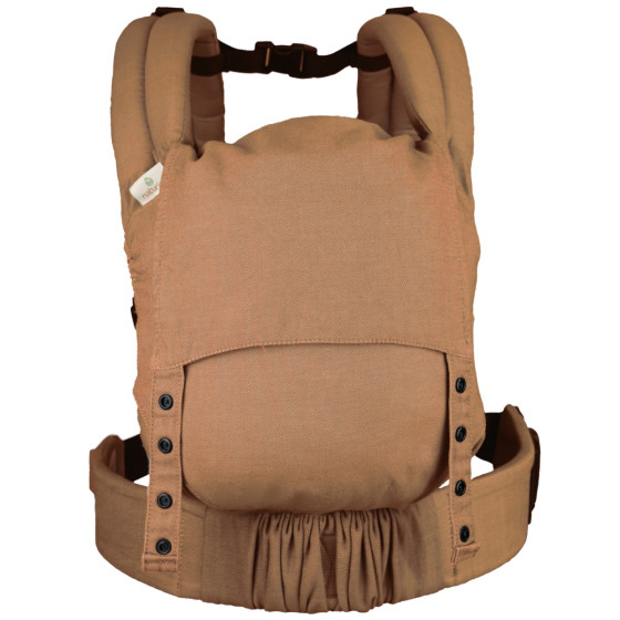 Naturioù Guizy Brun Sarrasin - Ergonomic baby carrier from birth