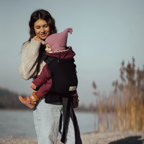 Storchenwiege Babycarrier Noir
