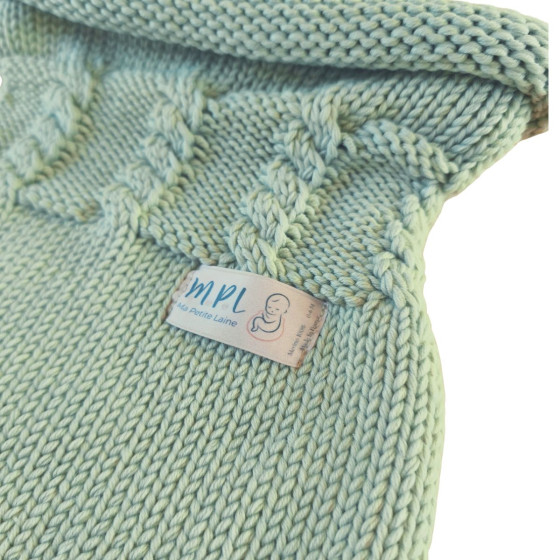 Ma Petite Laine Mon Cocon Douillet - Cocon d'emmaillotage en laine mérinos