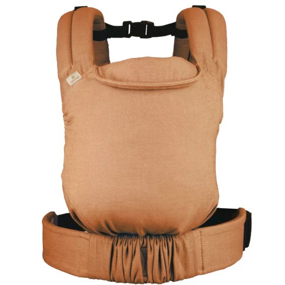 Naturioù Guizy Brun Sarasin - Ergonomic baby carrier from birth