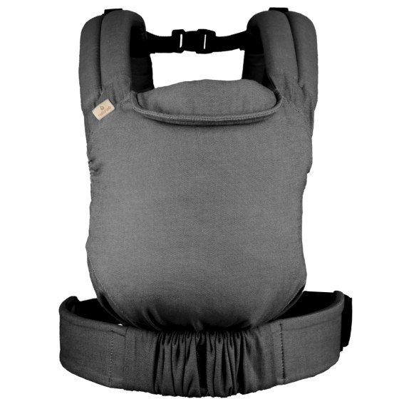 Naturioù Guizy Gris Marin - Ergonomic baby carrier from birth