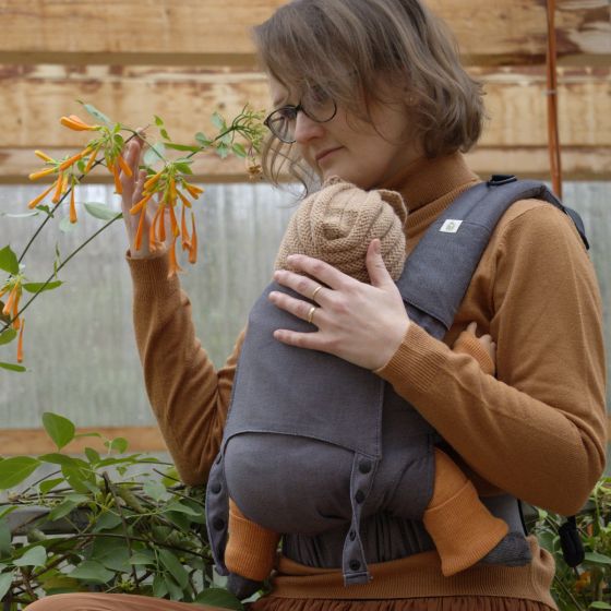 Guizy - Porte-bébé physiologique dès la naissance Naturiou