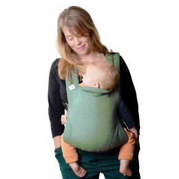 Naturioù Guizy Ergonomic Baby Carrier Green Brocéliande