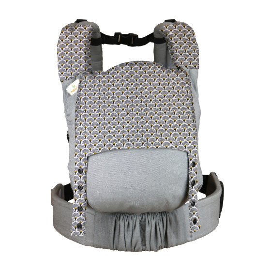 Guizy Gris Galet - Porte-bébé physiologique dès la naissance